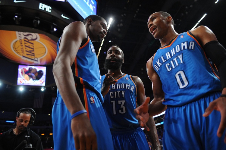 雷霆三少得分全部進入歷史前20！他們是NBA歷史最大的如果嗎？